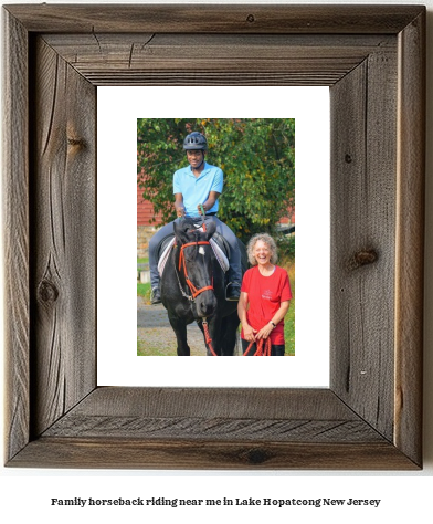 family horseback riding near me in Lake Hopatcong, New Jersey